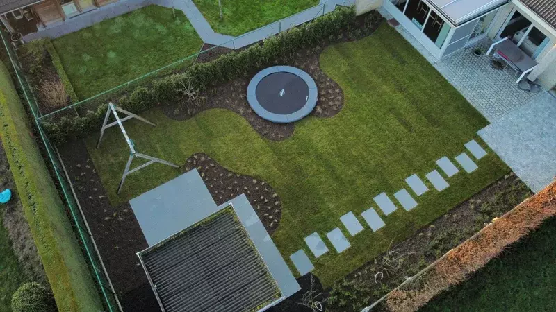 totaalaanleg volgens eigen ontwerp