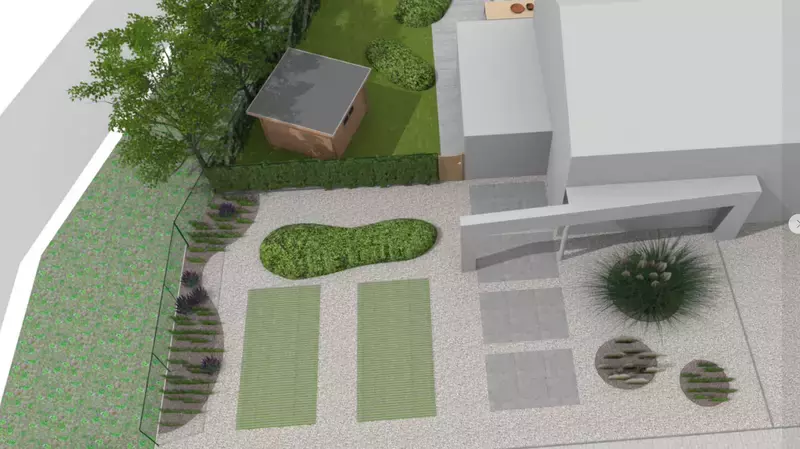 Hilde zorgt voor tuinontwerpen met verrassende ideëen en oplossingen.
