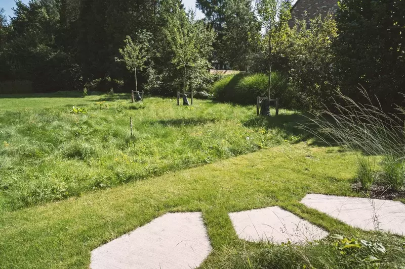 ecologisch opgebouwde tuin