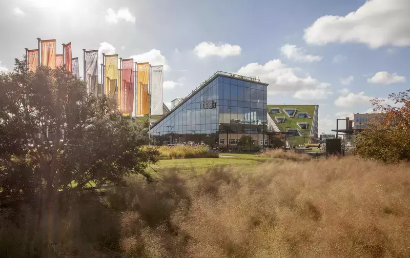Bedrijfscampus in het groen