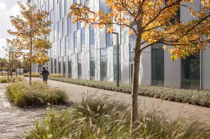 Bedrijfscampus in het groen