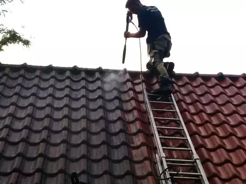 Werken op het dak