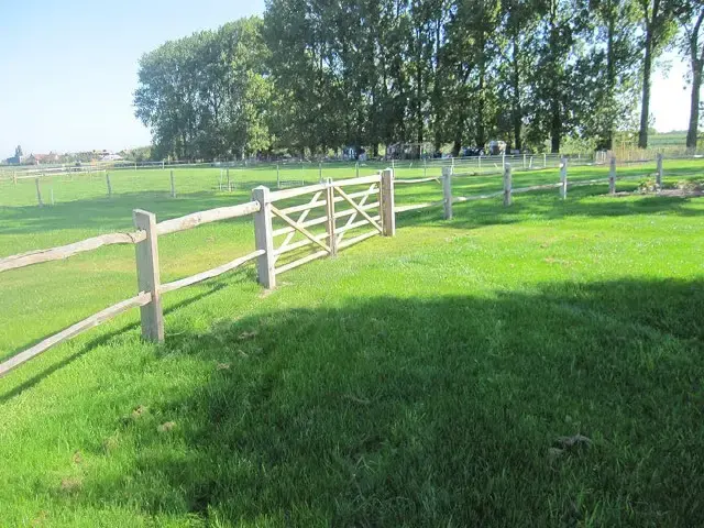landelijke omheining - acacia post&rail - landelijke poort