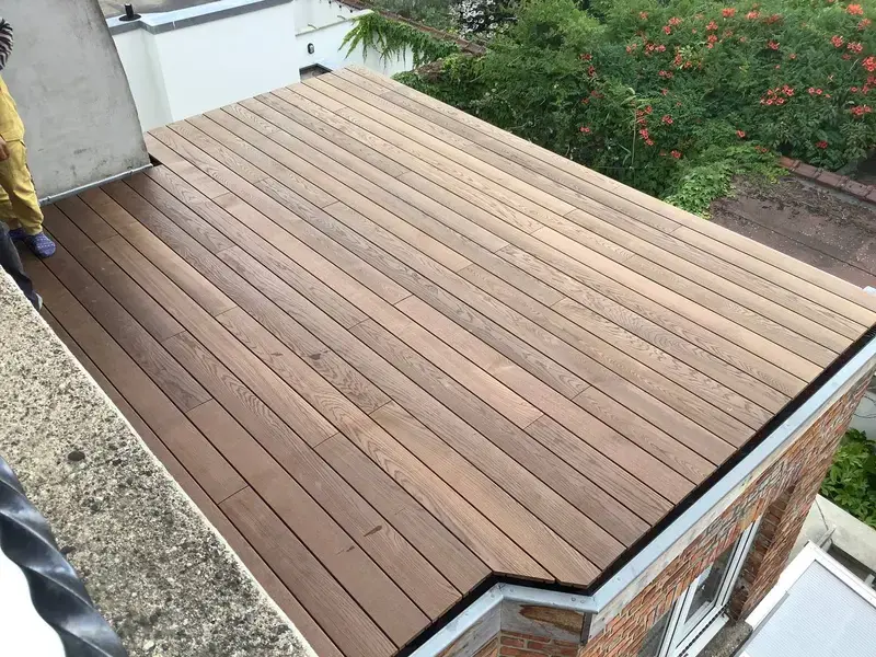 Houten terrassen