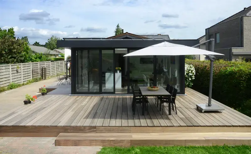 Houten terras