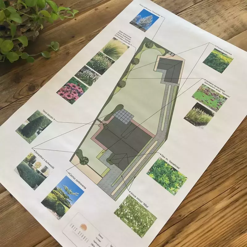 Tuinontwerp 2D