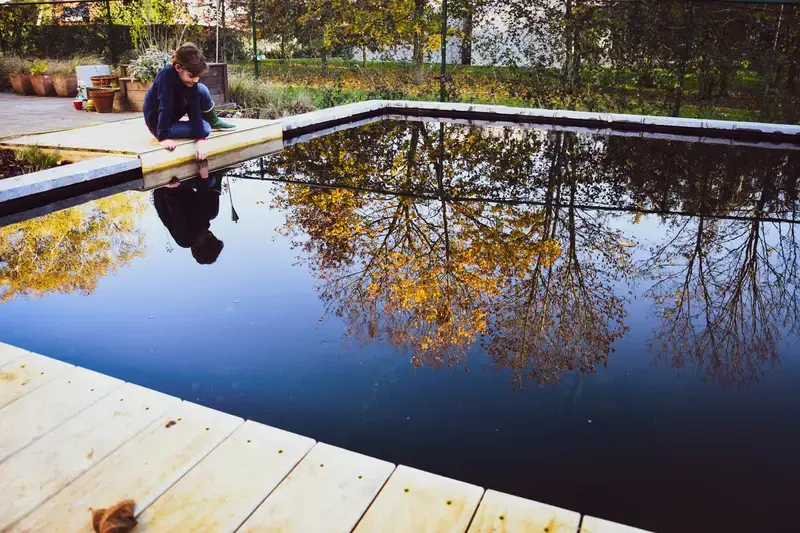 Klimaatbestendige zwemvijver