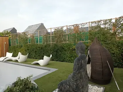 Onderhoud van binnentuin wellness