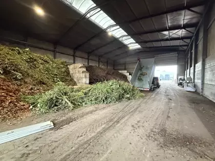 Lossen van groenafval